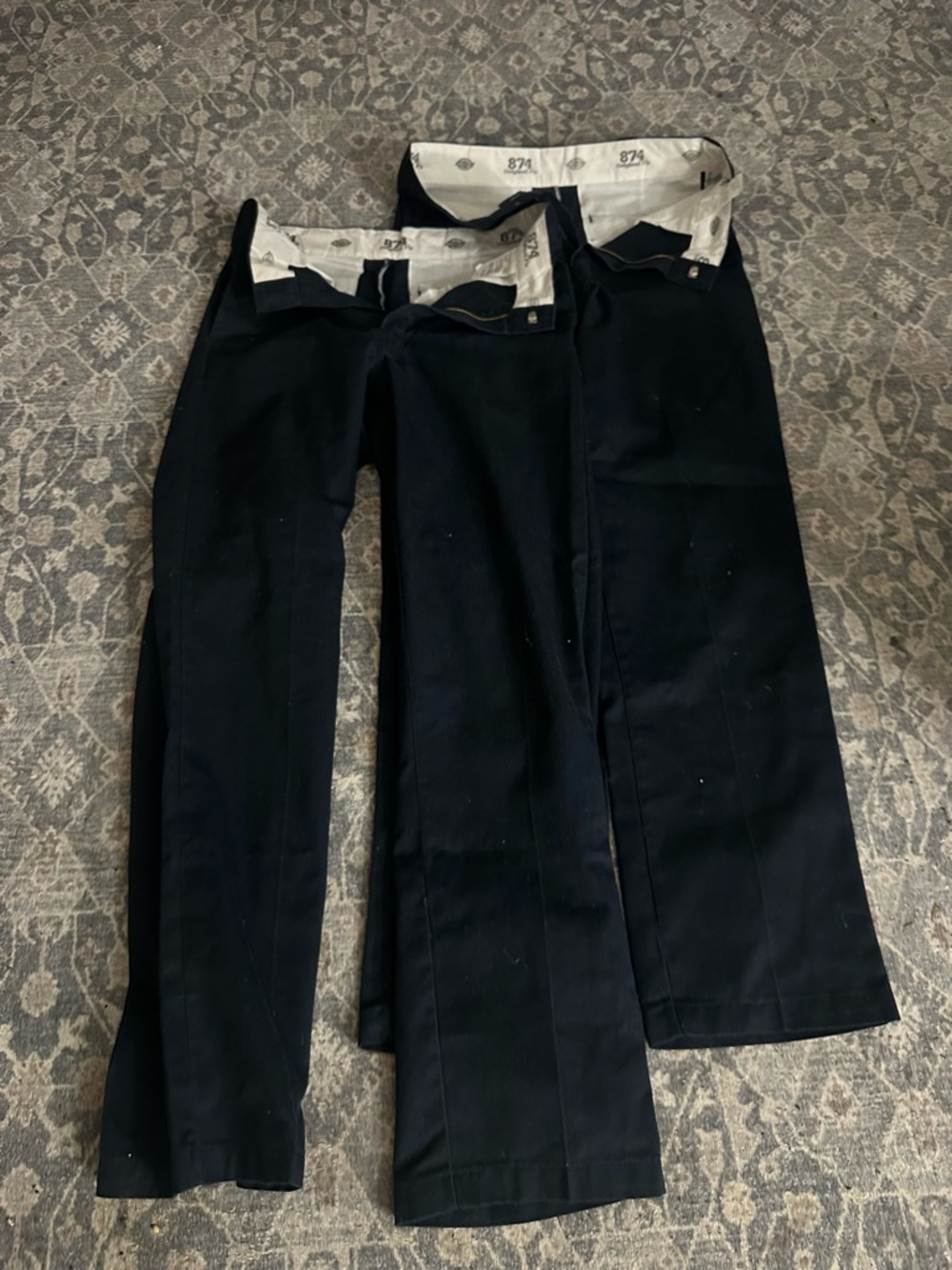 Dickies blue shop pants